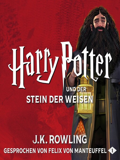 Cover image for Harry Potter und der Stein der Weisen